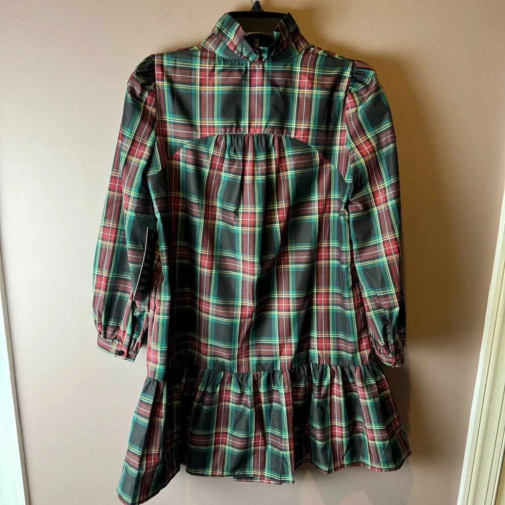 NWT Tuckernuck Highland Tartan Palmerston Dress XS S XL - Picture 9 of 11